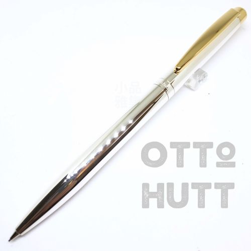 德國 OTTO HUTT 奧托赫特 經典款 | Design02 銀鍍金雙色 925純銀 0.7mm 自動鉛筆